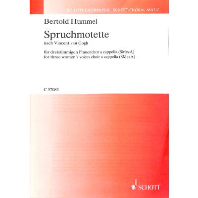 9790001202725 - Spruchmotette