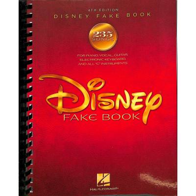 0888680642471 - The Disney Fake Book Kartoniert (TB)