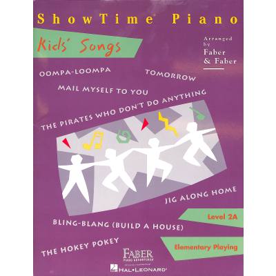 0674398200948 - Showtime Piano - Kids songs