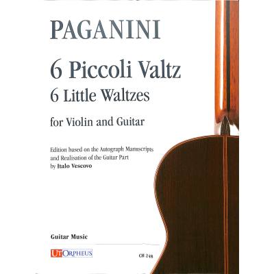 9790215324183 - 6 LITTLE WALTZES