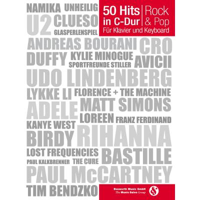 50 Hits in C-Dur - Rock + Pop