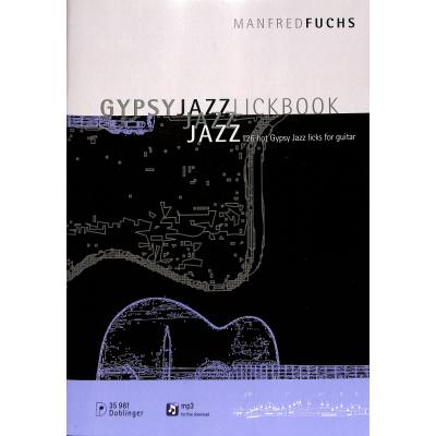 9790012205616 - Gypsy Jazz Lickbook for guitar - Manfred Fuchs Geheftet