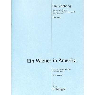 9790012205425 - Ein Wiener in Amerika | Konzert 9790012205425 - Ein Wiener in Amerika | Konzert