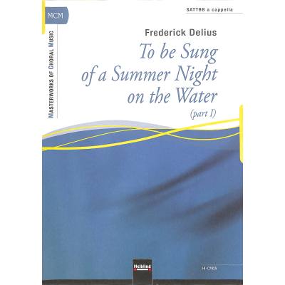 9783990355138 - To be sung of a summer night