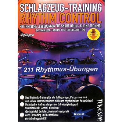 9790501980208 - Tunesday - Schlagzeug-Training Rhythm Control