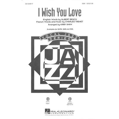 0888680101930 - I wish you love