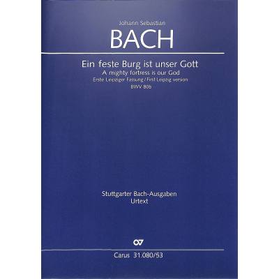 9790007183370 - Ein feste Burg ist unser Gott BWV 80b - Leipziger Fassung 1 9790007183370 - Ein feste Burg ist unser Gott BWV 80b - Leipziger Fassung 1