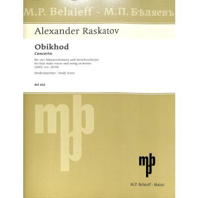 9790203005544 - Obikhod | Konzert