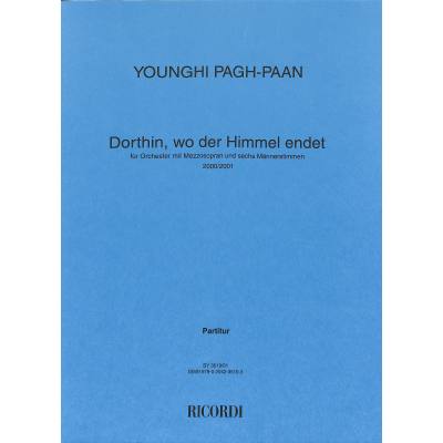 9790204235193 - Dorthin wo der Himmel endet 9790204235193 - Dorthin wo der Himmel endet