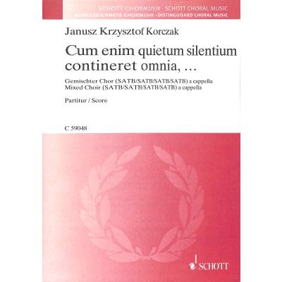 0841886032675 - Cum enim quietum silentium contineret omnia