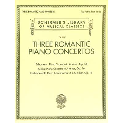 0888680655884 - 3 romantic piano concertos