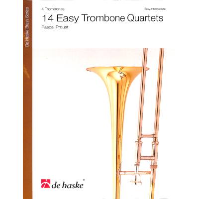 14 easy Trombone Quartets