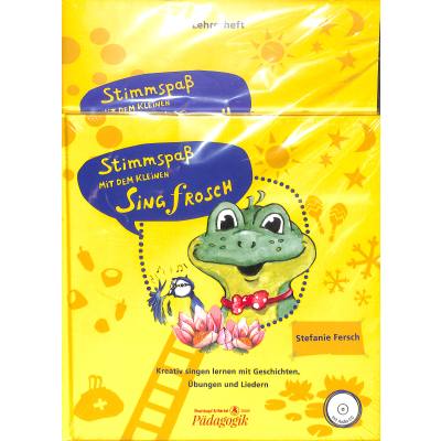 9783765104558 - Stimmspaß mit dem kleinen Singfrosch - Bilderbuch mit CD und Lehrerband mit Klavierstimme im Set m 1 Audio-CD m 1 Be - Stefanie Fersch Gebunden