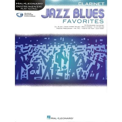 0888680101299 - Hal Leonard Instrumental Play-Along   Instrumental Play-Along Jazz Blues Favorites Clarinet Geheftet