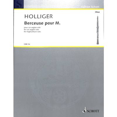 0841886030992 - Berceuse pour M