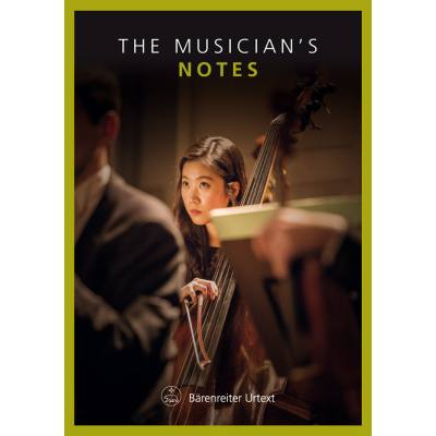 The musician's notes | Notizbuch Kontrabass