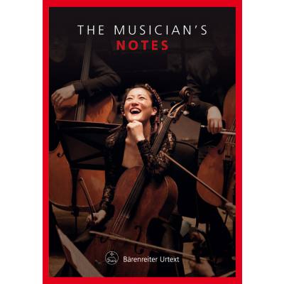 The musician's notes | Notizbuch Cello