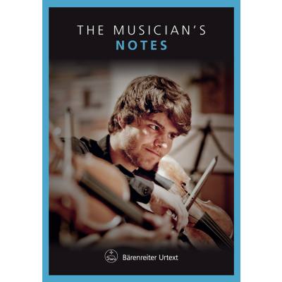 The musician's notes | Notizbuch Geige