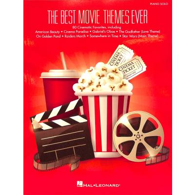 0888680640798 - The Best Movie Themes Ever (Piano Solo Book) - Various Kartoniert (TB)