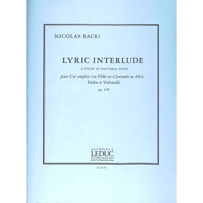 9790046307515 - Lyric Interlude op 110 9790046307515 - Lyric Interlude op 110