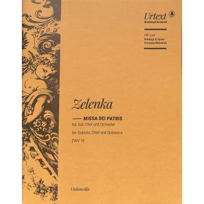 9790004342886 - Missa dei patris C-Dur ZMV 19