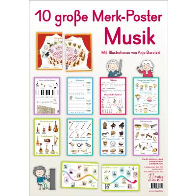 10 grosse Merk Poster Musik