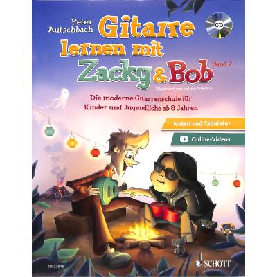 9783795710538 - Gitarre lernen mit Zacky und Bob m Audio-CDBd2 - Peter Autschbach Kartoniert (TB)