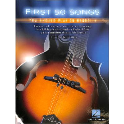 0888680600495 - First 50 songs you should play on Mandolin