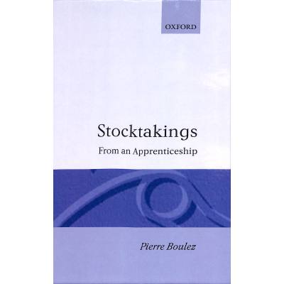 9780193112100 - Stocktakings - from an apprenticeship