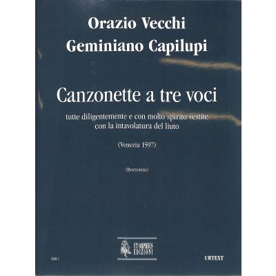 9790215302044 - Canzonette a tre voci