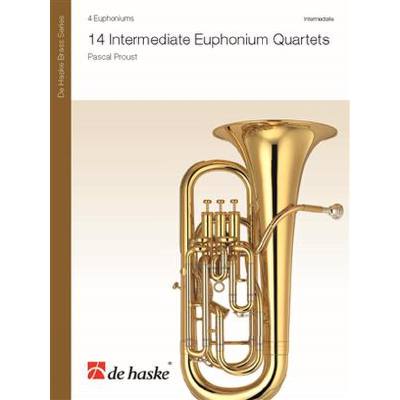 9789043153546 - 14 intermediate Euphonium Quartets