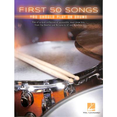 0888680631994 - First 50 Songs You Should Play On Drums Kartoniert (TB)