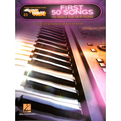 0888680688011 - First 50 songs you should play on keyboard