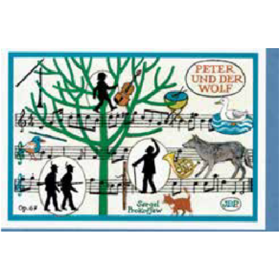 4041891004339 - Doppelkarte | Karte | Peter und der Wolf 4041891004339 - Doppelkarte | Karte | Peter und der Wolf