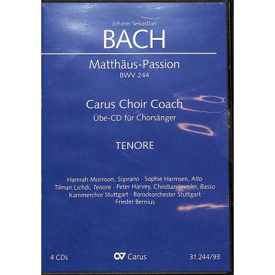 4009350736436 - Matthäus Passion BWV 244