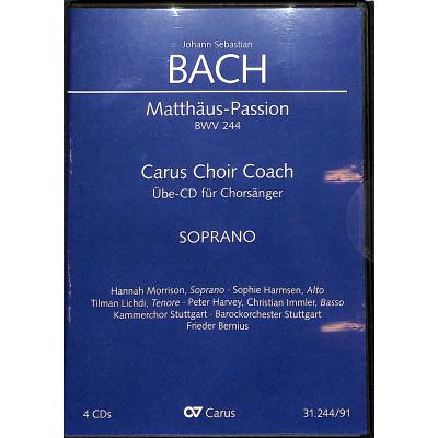 4009350736412 - Matthäus Passion BWV 244 4009350736412 - Matthäus Passion BWV 244