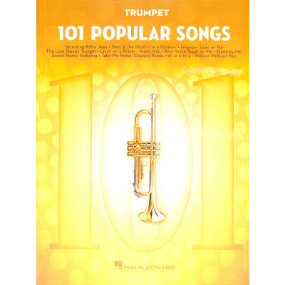 0888680671716 - Noten 101 Popular Songs Trompete Solo trumpet instrumental HL 224726