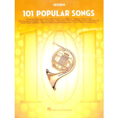 0888680671723 - 101 Popular Songs -For Horn- Kartoniert (TB)