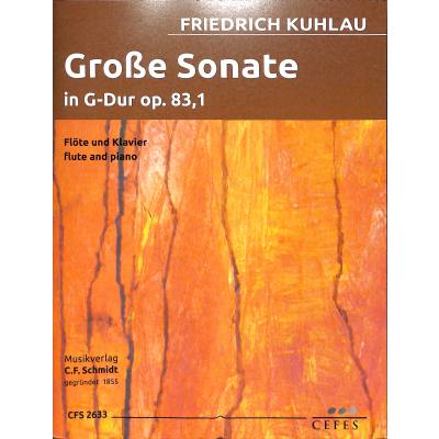 9790500334668 - Grosse Sonate G-Dur op 83 1