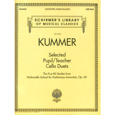 0888680705992 - Selected pupil teacher cello duets | Duette 0888680705992 - Selected pupil teacher cello duets | Duette