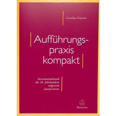 9783761824535 - Aufführungspraxis kompakt
