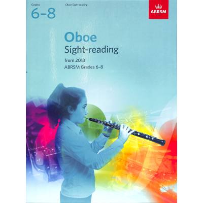 Oboe sight reading grades 6-8 from 2018