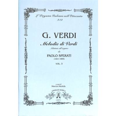 9790215813335 - Melodie di Verdi adattate allorgano 3