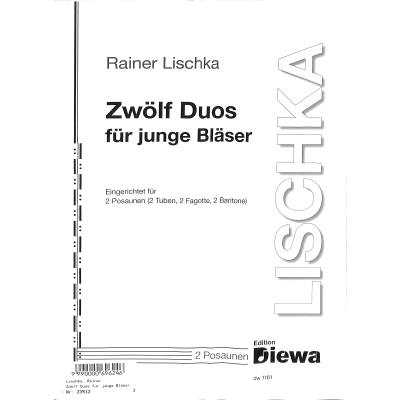 9990000696246 - 12 Duos für junge Bläser