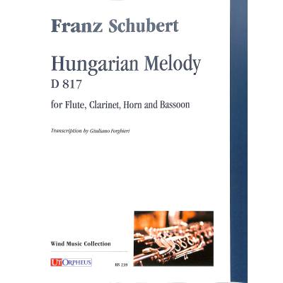 9790215324794 - UNGARISCHE MELODIE H-MOLL D 817