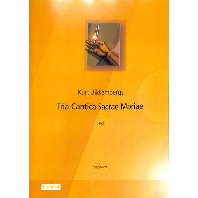 9790365410910 - Tria cantica sacrae mariae