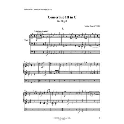 9790202026915 - Concertino 3 C-Dur 9790202026915 - Concertino 3 C-Dur