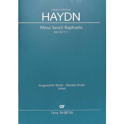 9790007186913 - Missa Sancti Raphaelis MH 87 111