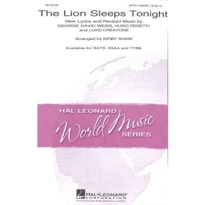 0888680104511 - The lion sleeps tonight