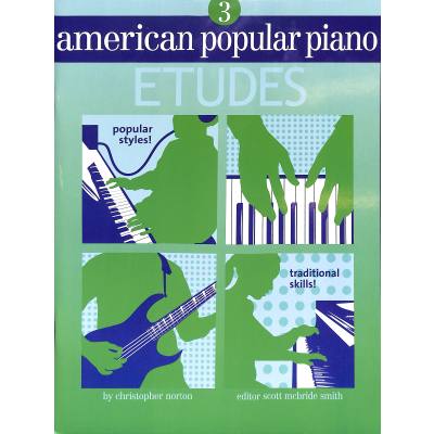 American popular piano Etudes 3